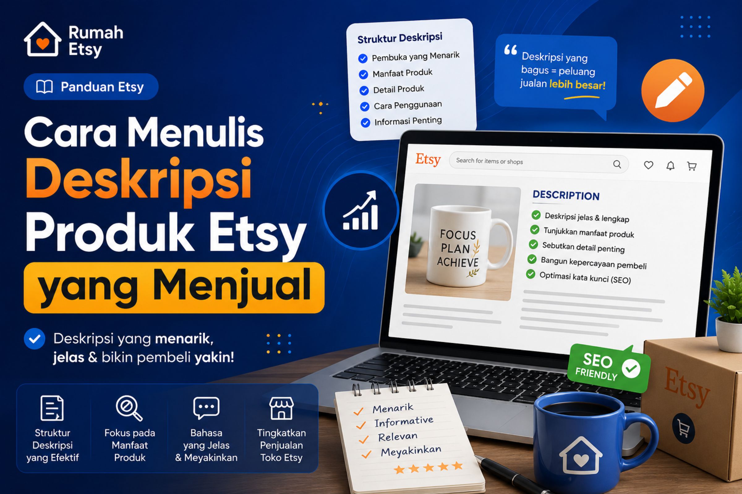 Cara Menulis Deskripsi Produk Etsy yang Menjual