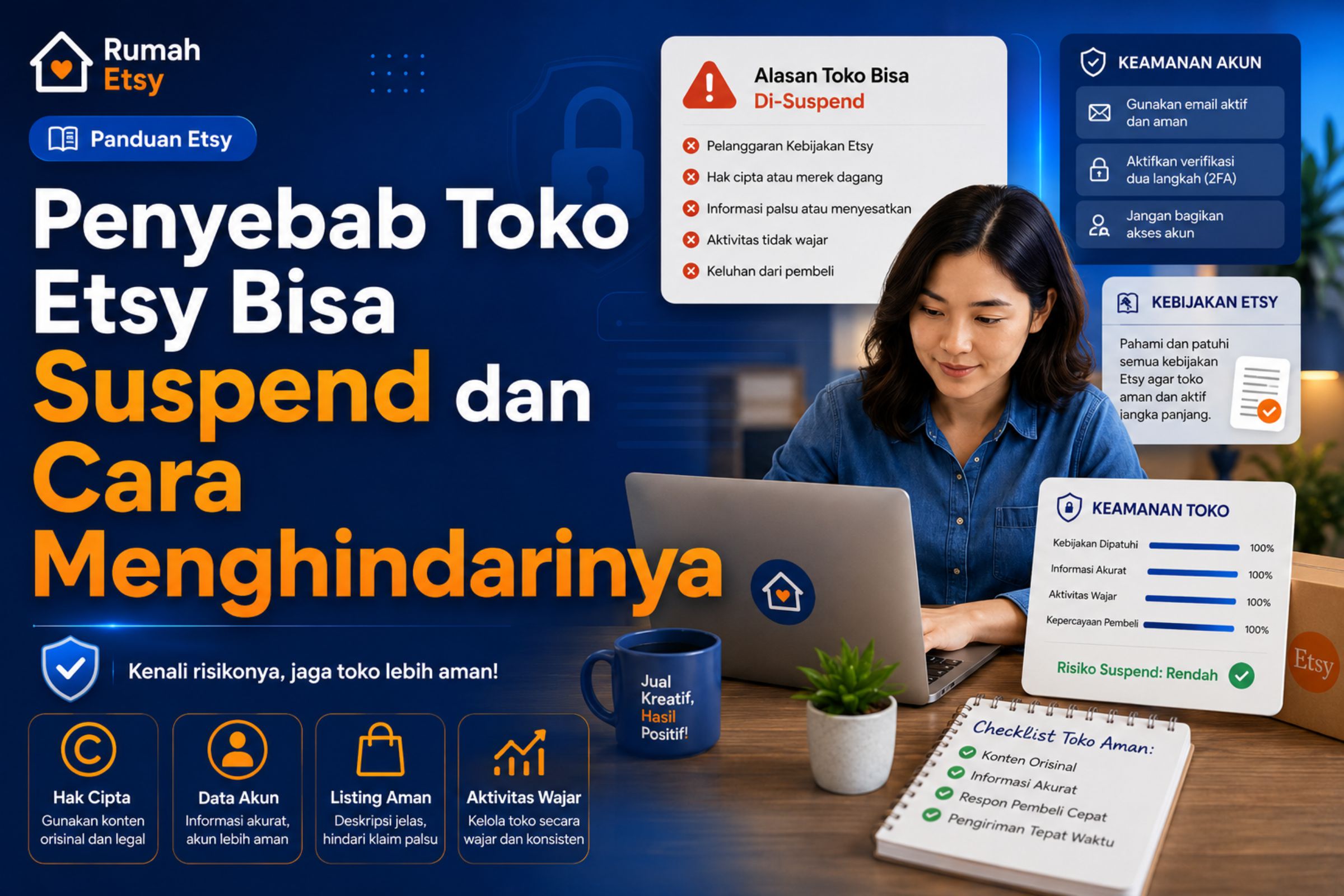 Penyebab Toko Etsy Bisa Suspend dan Cara Menghindarinya