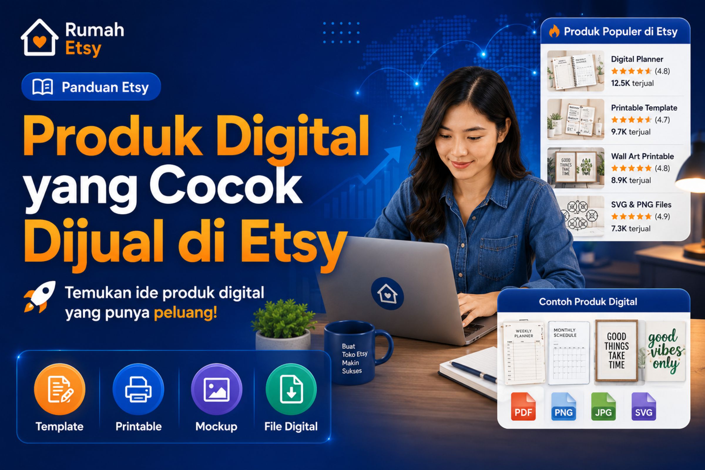 Produk Digital yang Cocok Dijual di Etsy